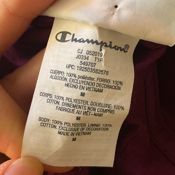 Champion windbreaker - cropped (size m) - Picture 6 of 6